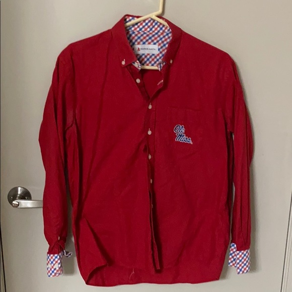 OLE MISS FREDRICK MARTIN BUTTON DOWN SZ M - Picture 1 of 3